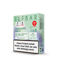 Elfbar - Elfa Pods - Cranberry Grape - 2x 2ml - 20mg/ml