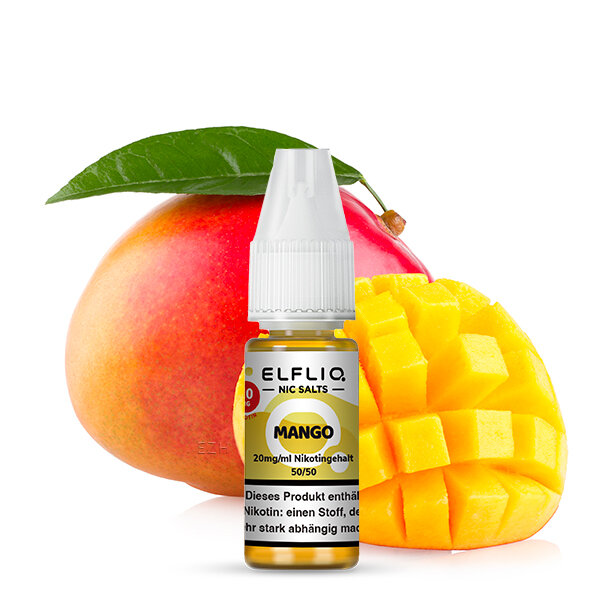 Elfbar - Elfliq - Mango - Nikotinsalz Liquid - 10ml - 20mg/ml