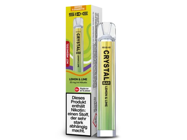 SKE - Crystal Bar 600 Lemon Lime - 20mg/ml