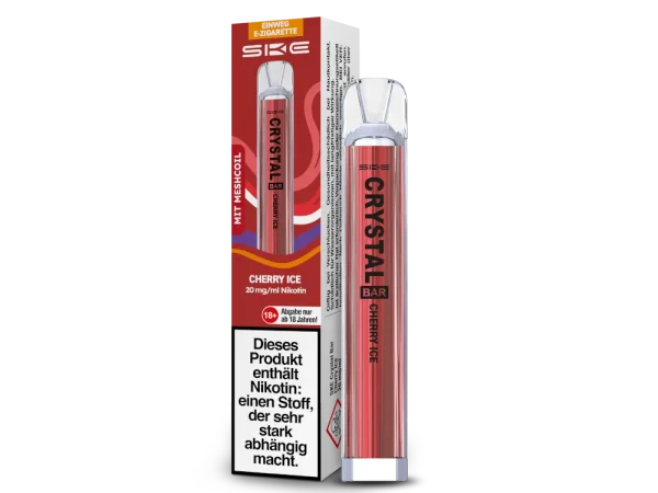 SKE - Crystal Bar 600 Cherry Ice - 20mg/ml