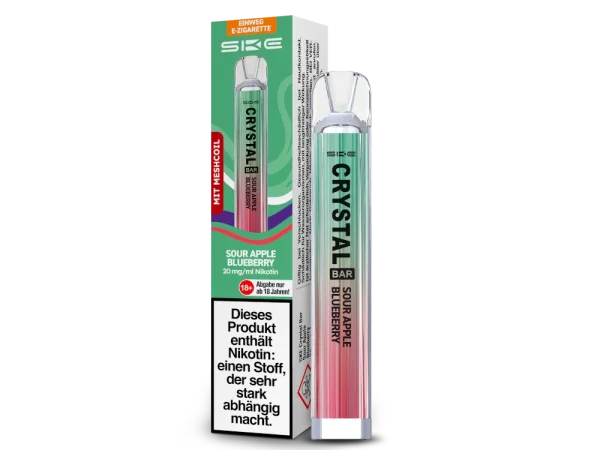 SKE - Crystal Bar 600 Sour Apple Blueberry - 20mg/ml