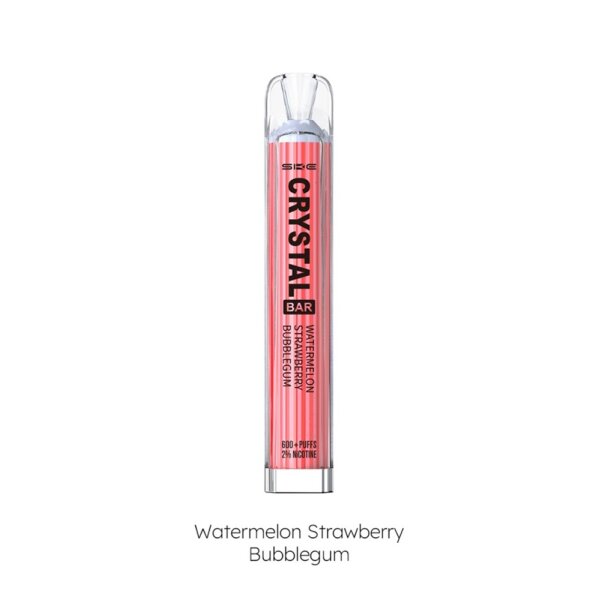 SKE - Crystal Bar 600 Watermelon Strawberry Bubblegum - 20mg/ml