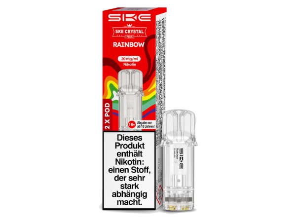 SKE - Crystal Pods - Rainbow - 2x 2ml - 20mg/ml