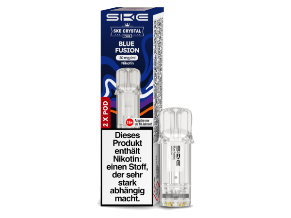 SKE - Crystal Pods - Blue Fusion - 2x 2ml - 20mg/ml
