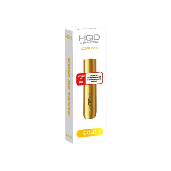 HQD - CIRAK - Basisger&auml;t ohne Pod - Gold