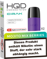 HQD - CirakPods - Mojito Mix Berries - 2x 2ml - 18mg/ml