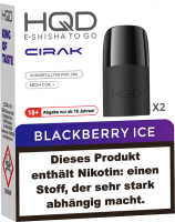 HQD - CirakPods - Blackberry Ice - 2x 2ml - 18mg/ml