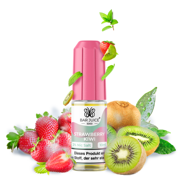 Bar Juice - Strawberry Kiwi Nicsalt - 10ml - 10mg/ml