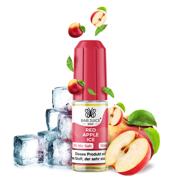 Bar Juice - Red Apple Ice Nicsalt - 10ml - 20mg/ml