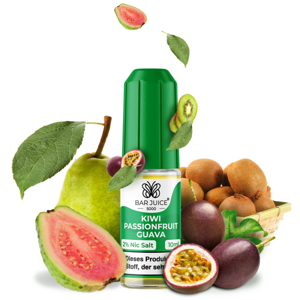 Bar Juice - Kiwi Passionsfrucht Guava Nicsalt - 10ml - 10mg/ml