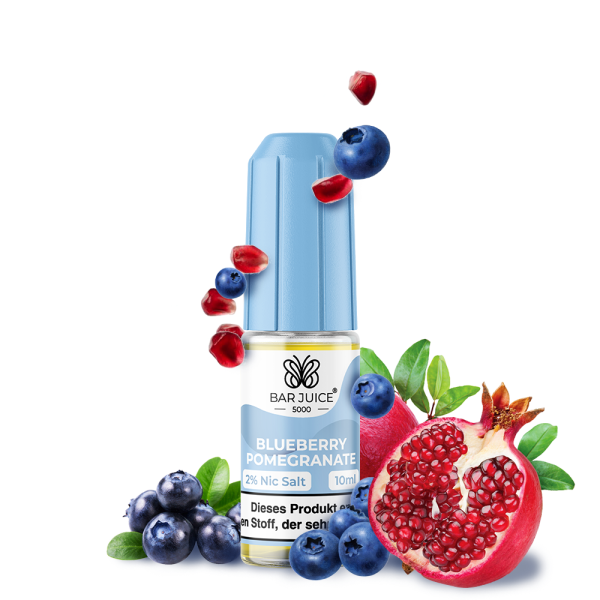 Bar Juice - Blueberry Pomegranate Nicsalt - 10ml - 10mg/ml