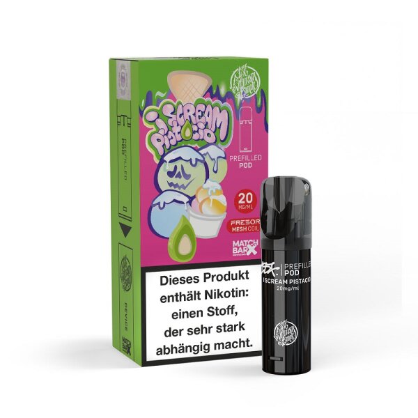 187 Strassenbande - I Scream Pistacio - Prefilled Pod - 2ml - 20mg/ml