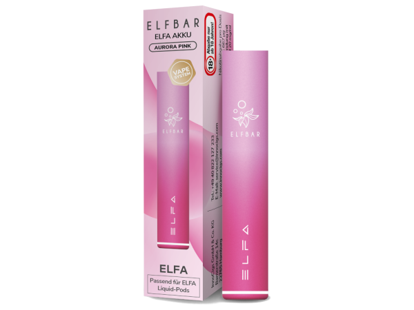 Elfbar - Elfa - Basisger&auml;t ohne Pod - Aurora Pink