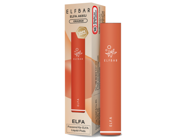 Elfbar - Elfa - Basisger&auml;t ohne Pod - Orange