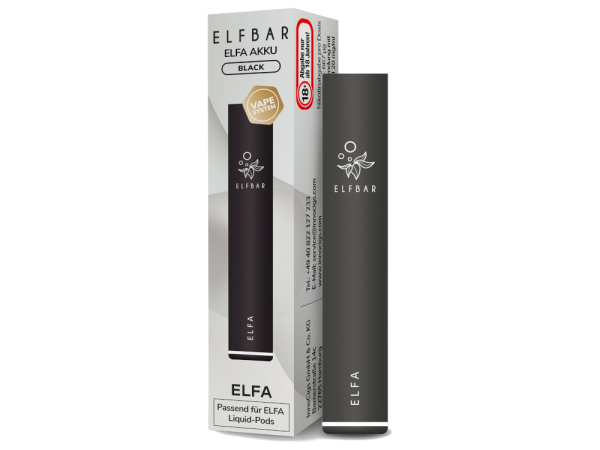 Elfbar - Elfa - Basisger&auml;t ohne Pod - Black