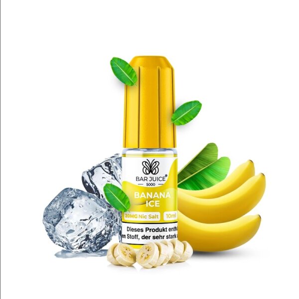 Bar Juice - Banana Ice Nicsalt - 10ml - 20mg/ml