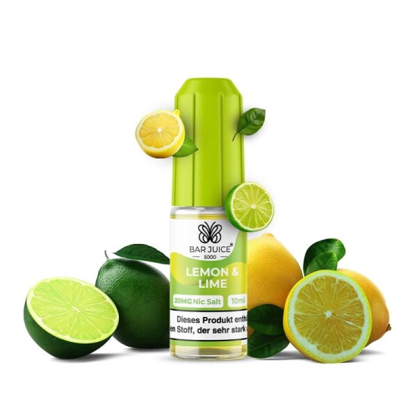 Bar Juice - Lemon & Lime Nicsalt - 10ml - 20mg/ml