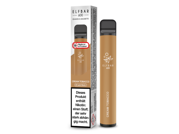 Elfbar - Cream Tobacco - 20mg/ml