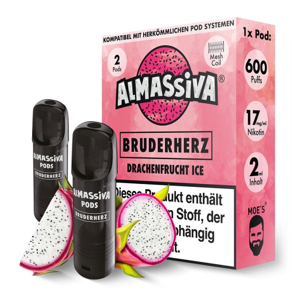 Al Massiva - Prefilled Pod - Bruderherz - 2x 2ml - 17mg/ml