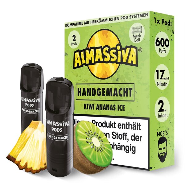 Al Massiva - Prefilled Pod - Handgemacht - 2x 2ml - 17mg/ml