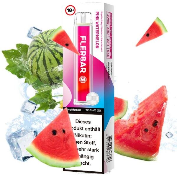 Flerbar - Pink Watermelon - 20mg/ml