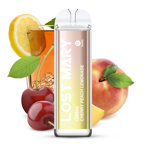 Elfbar - Lost Mary QM600 CP - Cherry Peach Lemonade