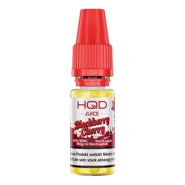 HQD Juice - Blackberry Cherry - 10ml - 18mg/ml