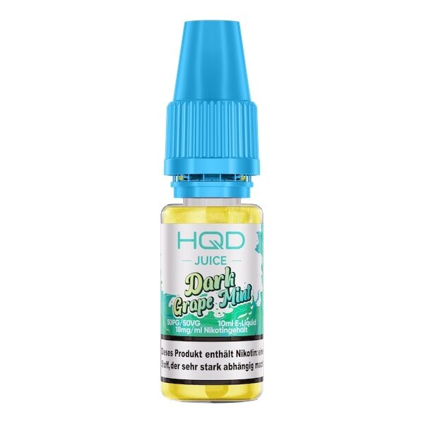 HQD Juice - Dark Grape Mint - 10ml - 18mg/ml