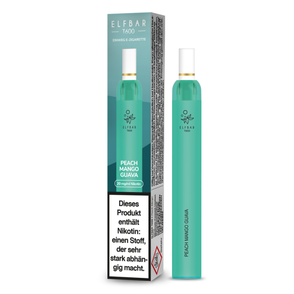 Elfbar T600 - Peach Mango Guava - 20mg/ml