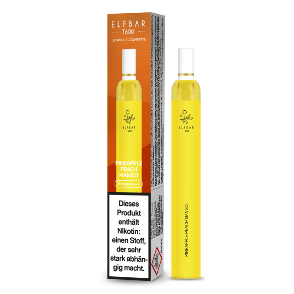 Elfbar T600 - Pineapple Peach Mango - 20mg/ml
