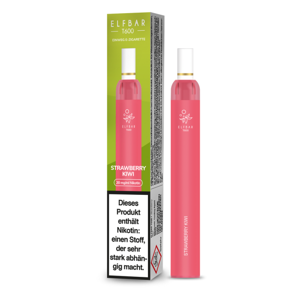 Elfbar T600 - Strawberry Kiwi - 20mg/ml