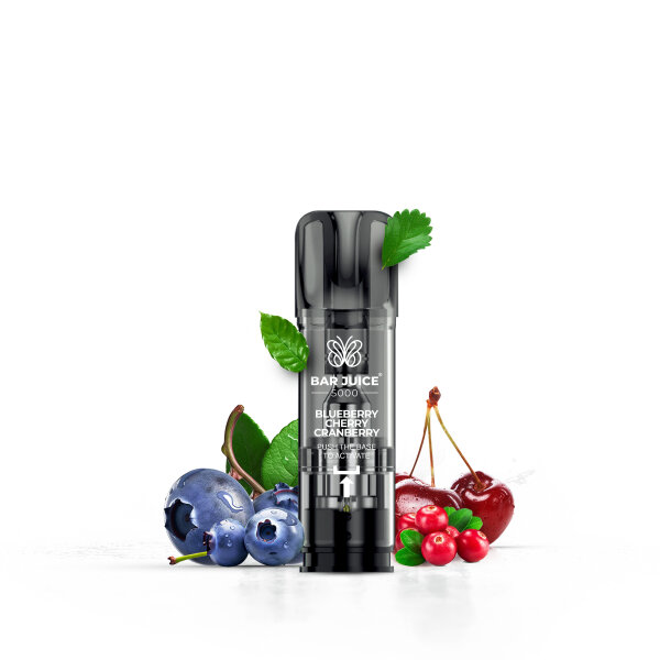 Bar Juice - Prefilled Pod - Blueberry Cherry Cranberry - 2x 2ml - 20mg/ml