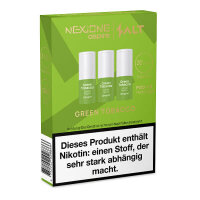Aspire - Salt NEXIONE Pods  - Green Tobacco - 3x1,2ml - 20mg/ml