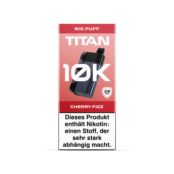 Titan - 10K - Basisger&auml;t - Cherry Fizz - 2ml - 20mg/ml