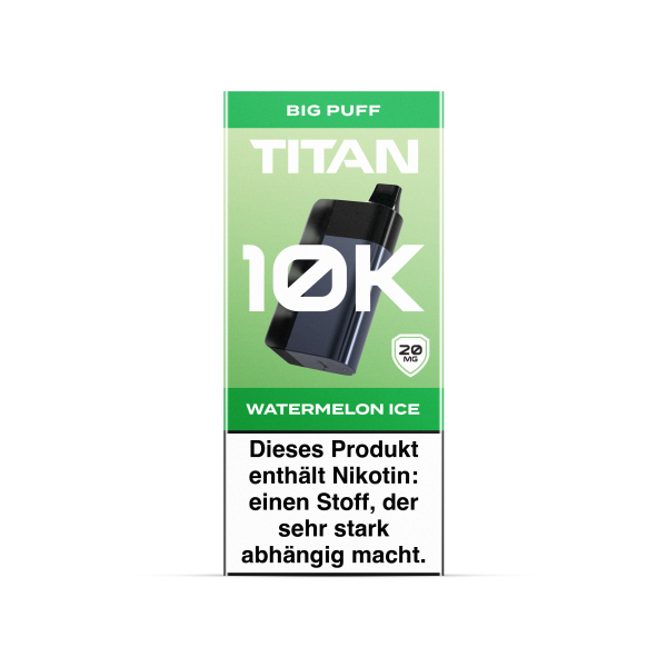 Titan - 10K - Basisger&auml;t - Watermelon Ice - 2ml - 20mg/ml