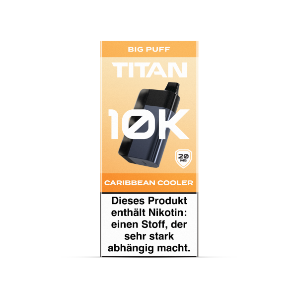 Titan - 10K - Basisger&auml;t - Caribbean Cooler - 2ml - 20mg/ml