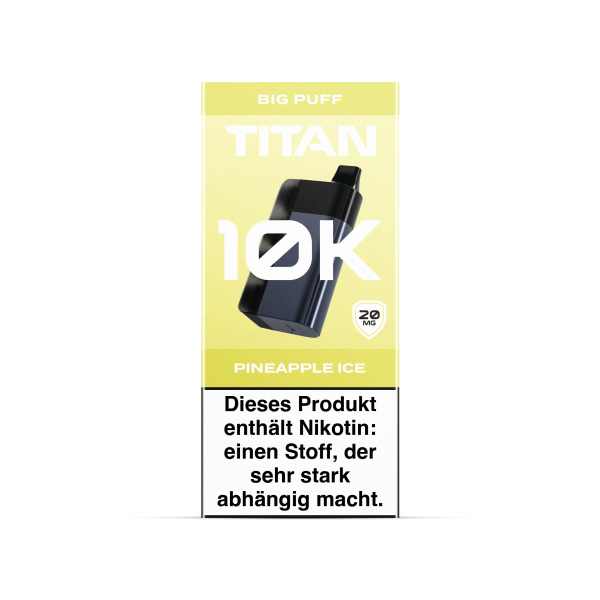 Titan - 10K - Basisger&auml;t - Pineapple Ice - 2ml - 20mg/ml