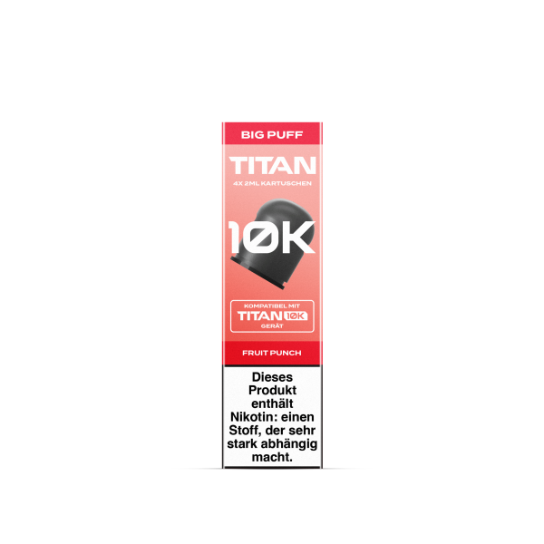 Titan - 10K - Pods - Fruit Punch - 4x2ml - 20mg/ml