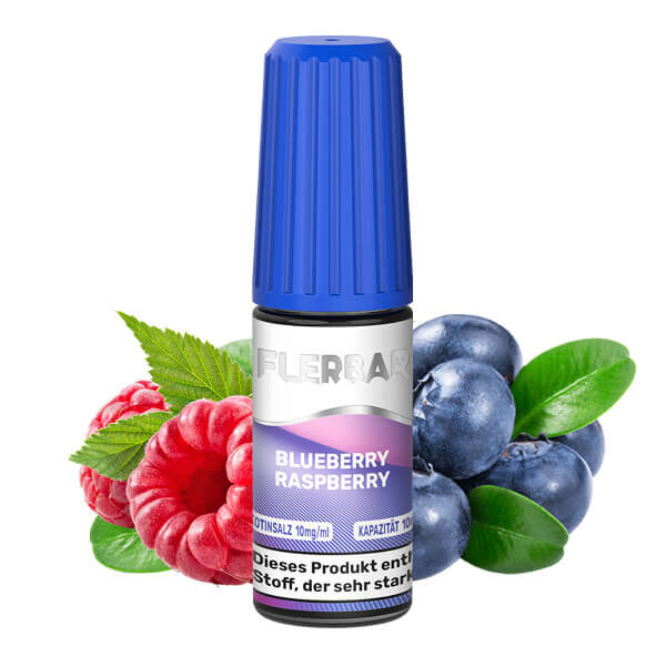 Flerbar Liquid - Blueberry Raspberry - 10ml  - 10mg/ml