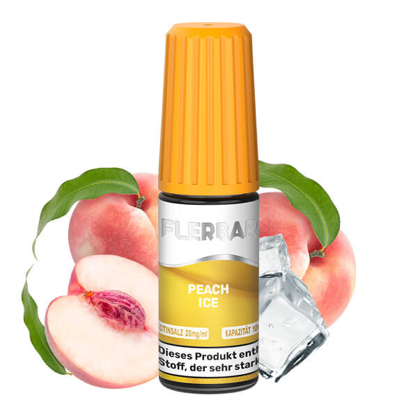 Flerbar Liquid - Peach Ice - 10ml  - 20mg/ml