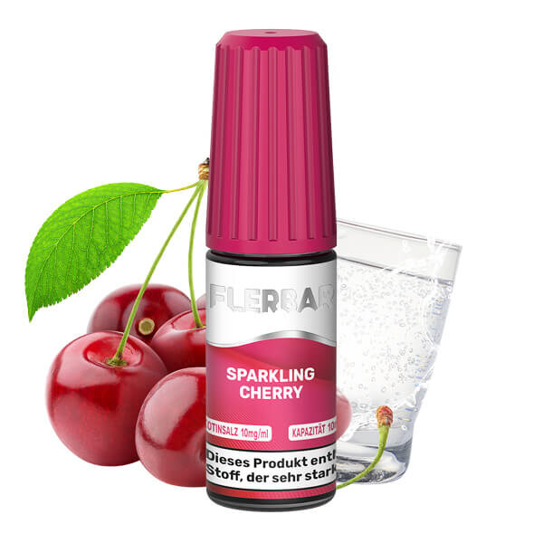 Flerbar Liquid - Sparkling Cherry - 10ml  - 10mg/ml