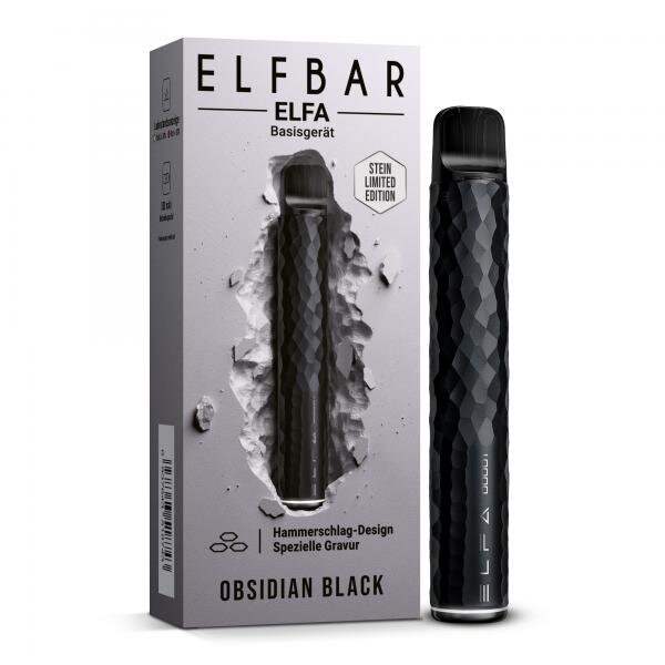 Elfbar - Elfa - Basisger&auml;t ohne Pod - Obsidian Black - Limited Edition